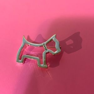 Adorable dog brooch